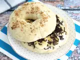 Resep Bagel pisang cokelat