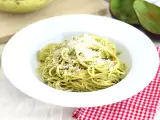 Resep Spaghetti carbonara dengan alpukat