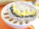 Resep Mangkuk smoothie pisang mangga