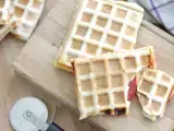 Resep Wafel pizza