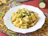 Resep Courgette carbonara: resep vegetarian yang mudah dibuat