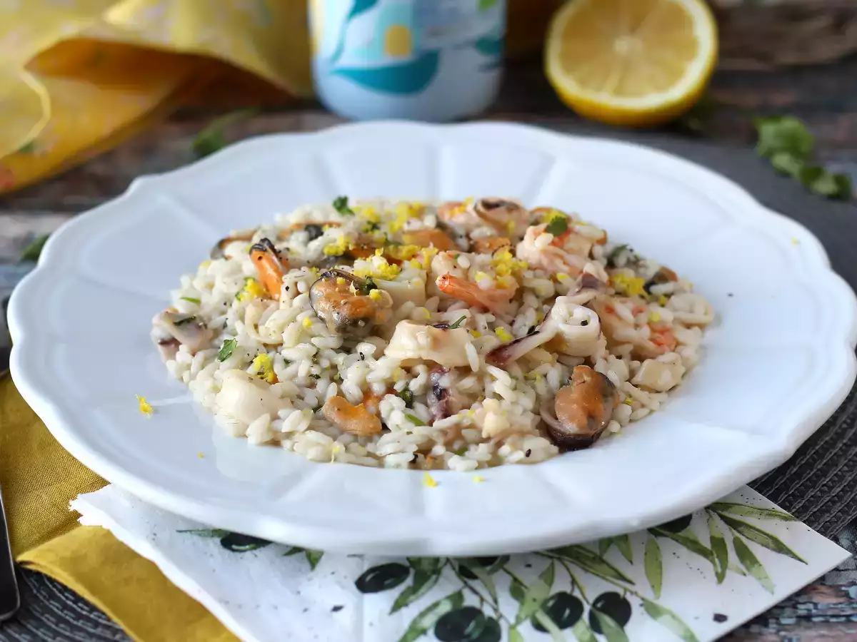 Resep Risotto seafood beku: solusi ideal untuk hidangan yang cepat dan lezat