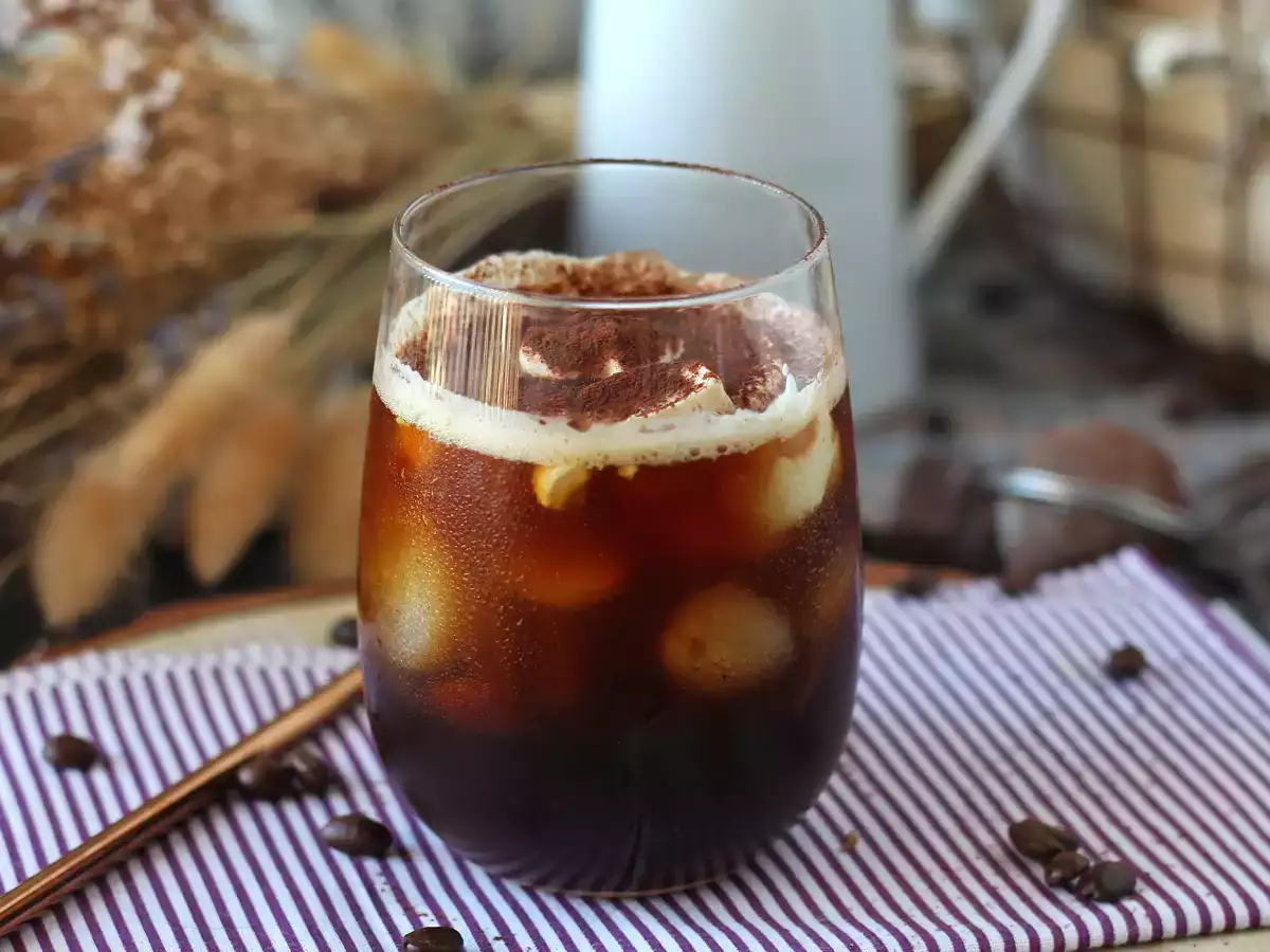 Resep Es kopi rasa tiramisu