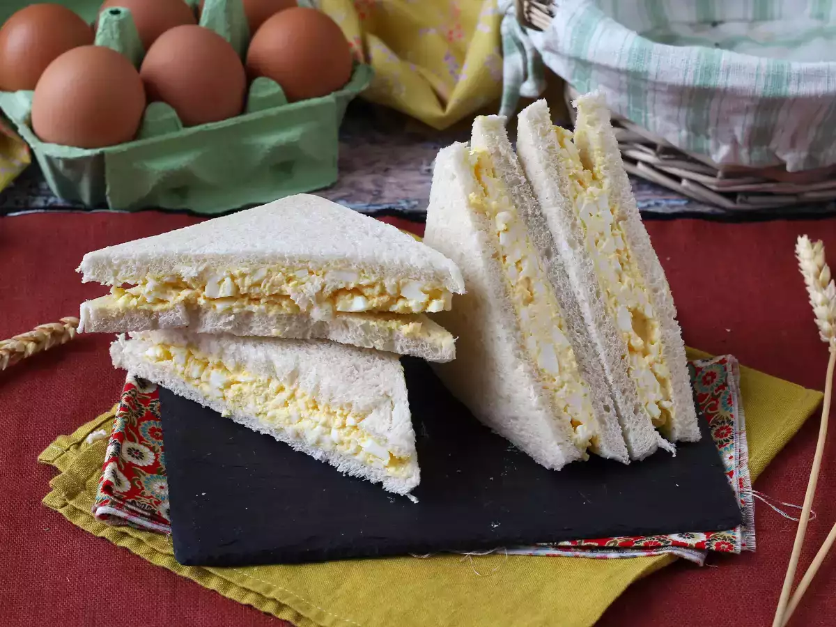 Resep Tamago sando: sandwich telur jepang yang terkenal yang dapat ditemukan di konbini!