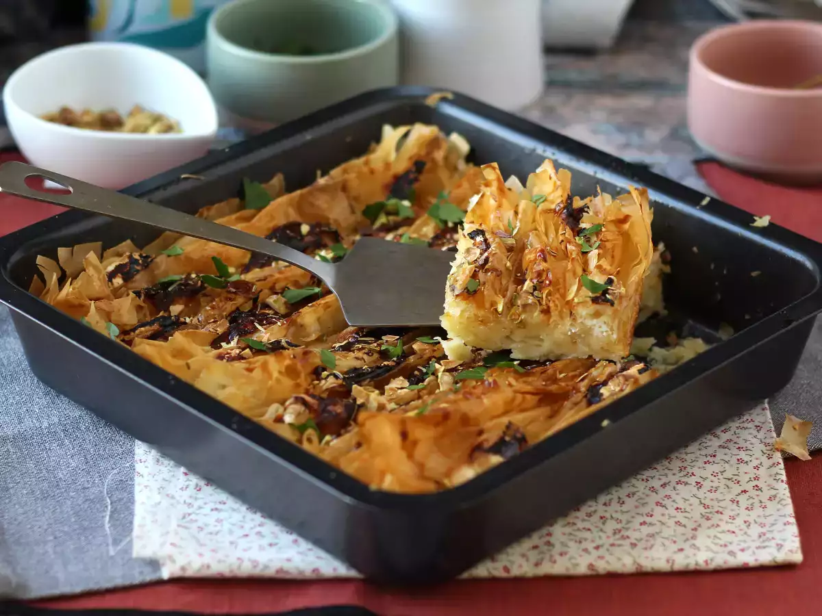 Resep Kue crinkle yang gurih dengan keju kambing dan madu