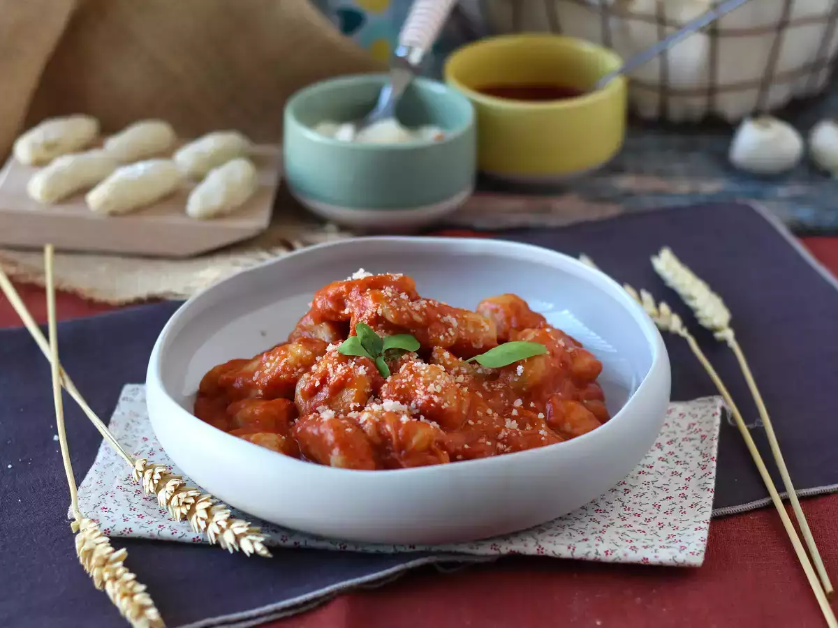 Resep Gnocchi alla sorrentina dalam wajan: resep cepat dan lezat yang disukai semua orang!