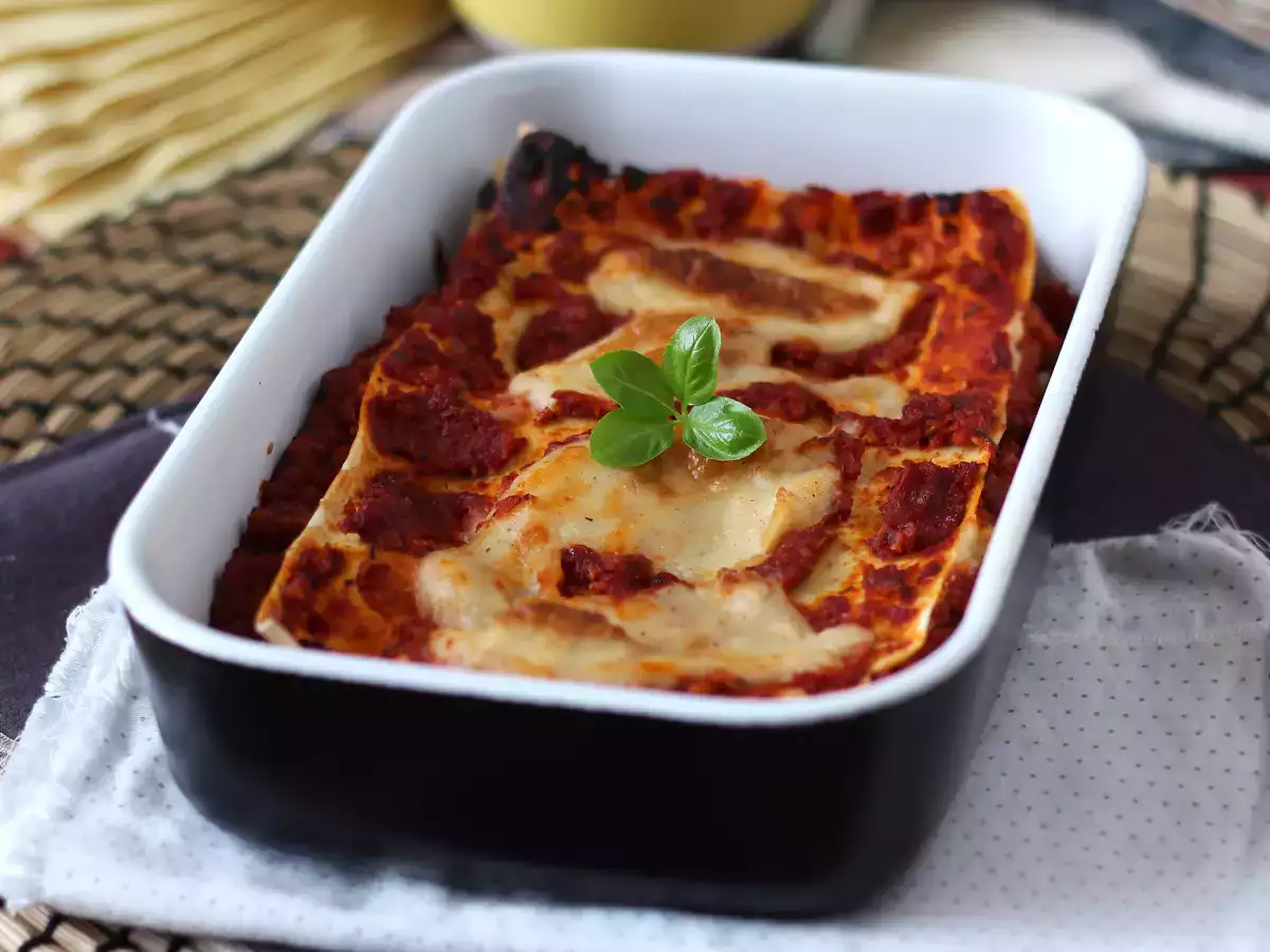 Resep Lasagna vegetarian (anda tidak akan percaya!)