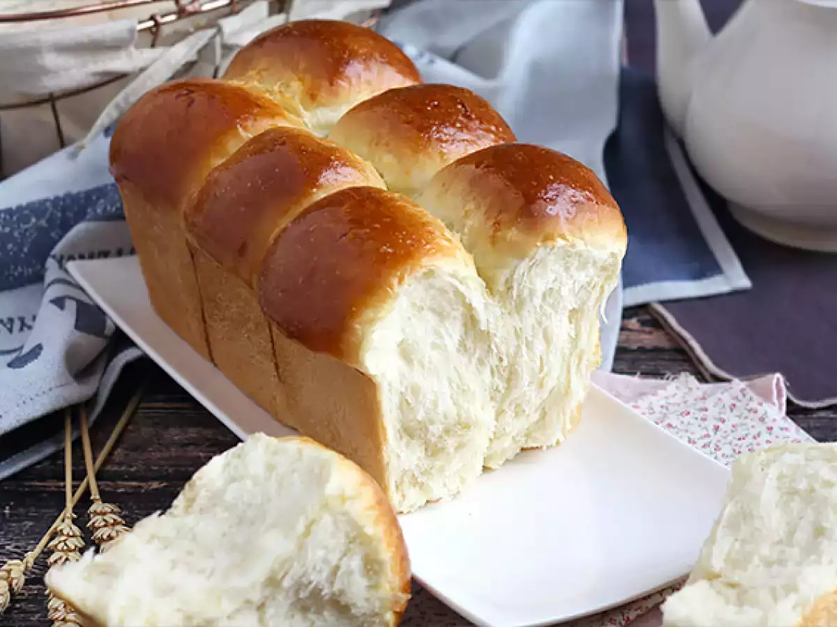 Resep Brioche yang sangat lembut dan bersisik