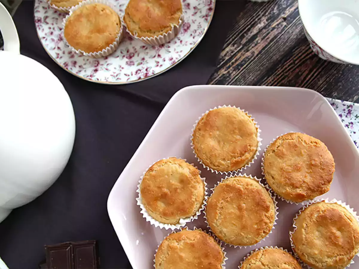 Resep Muffin jantung cokelat - vegan dan bebas gluten