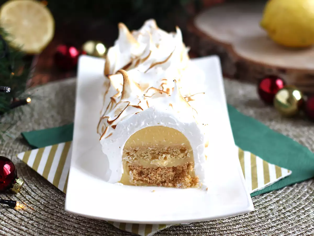 Resep Log pai meringue lemon