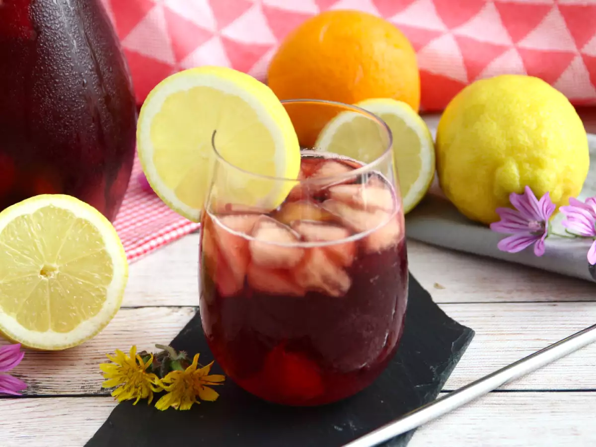 Resep Sangria bebas alkohol