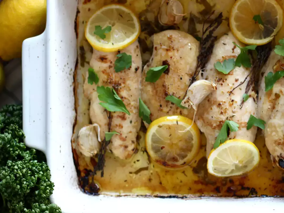 Resep Ayam lemon panggang