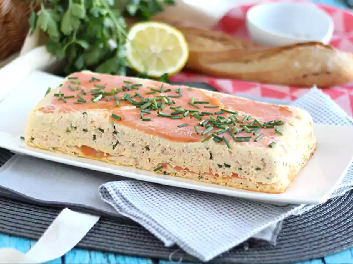 Resep Salmon segar dan terrine salmon asap