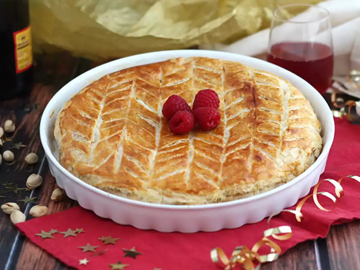 Resep Galette pistachio raspberry pistachio kamboja des rois