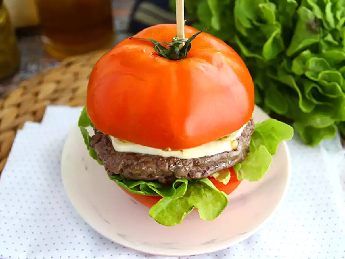 Resep Burger tomat