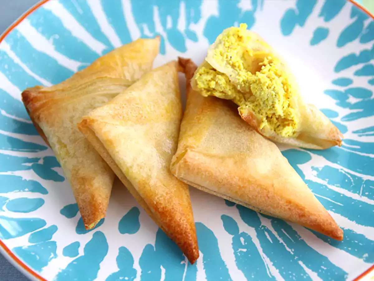 Resep Samosa dengan kari