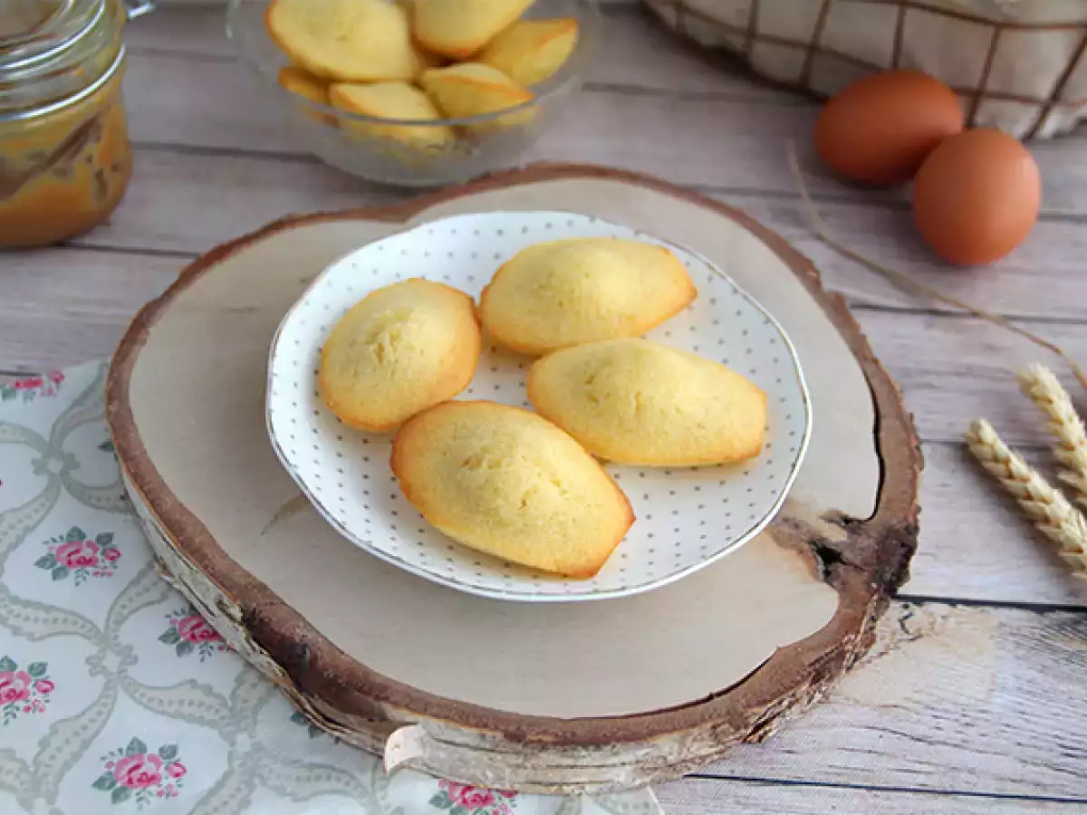 Resep Resep mudah untuk madeleine polos dan lembut