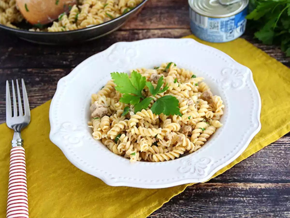 Resep Pasta tuna yang mudah