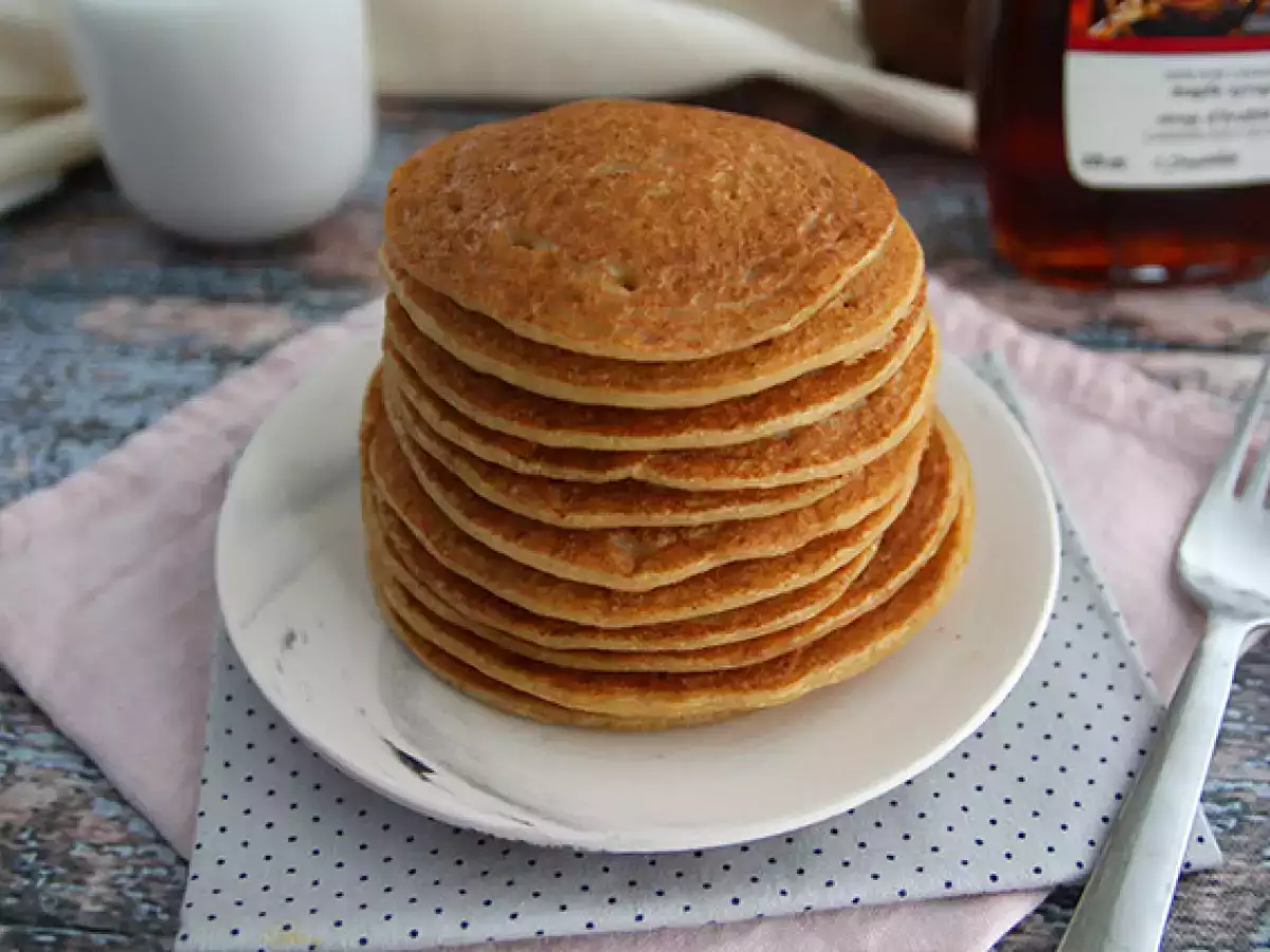Resep Pancake vegan dan bebas gluten