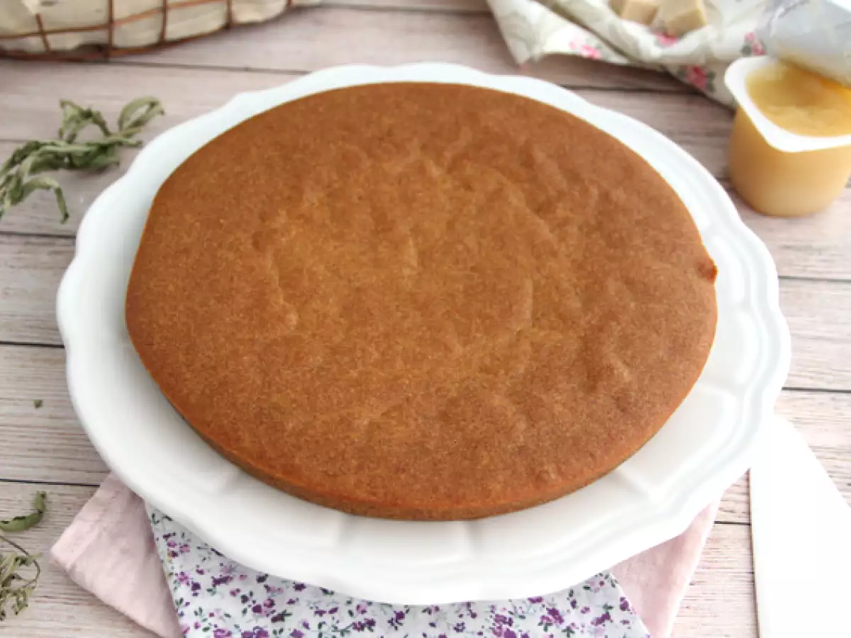 Resep Kue yoghurt kedelai dengan saus apel (vegan dan bebas gluten)