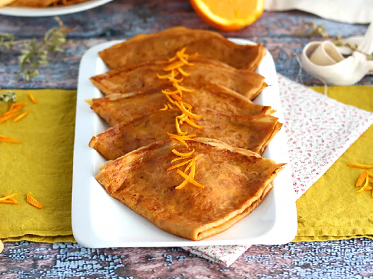 Resep Crêpes suzette, resep tradisional