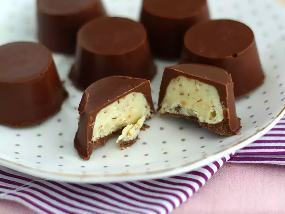 Resep Cokelat buatan sendiri kinder schoko-bons