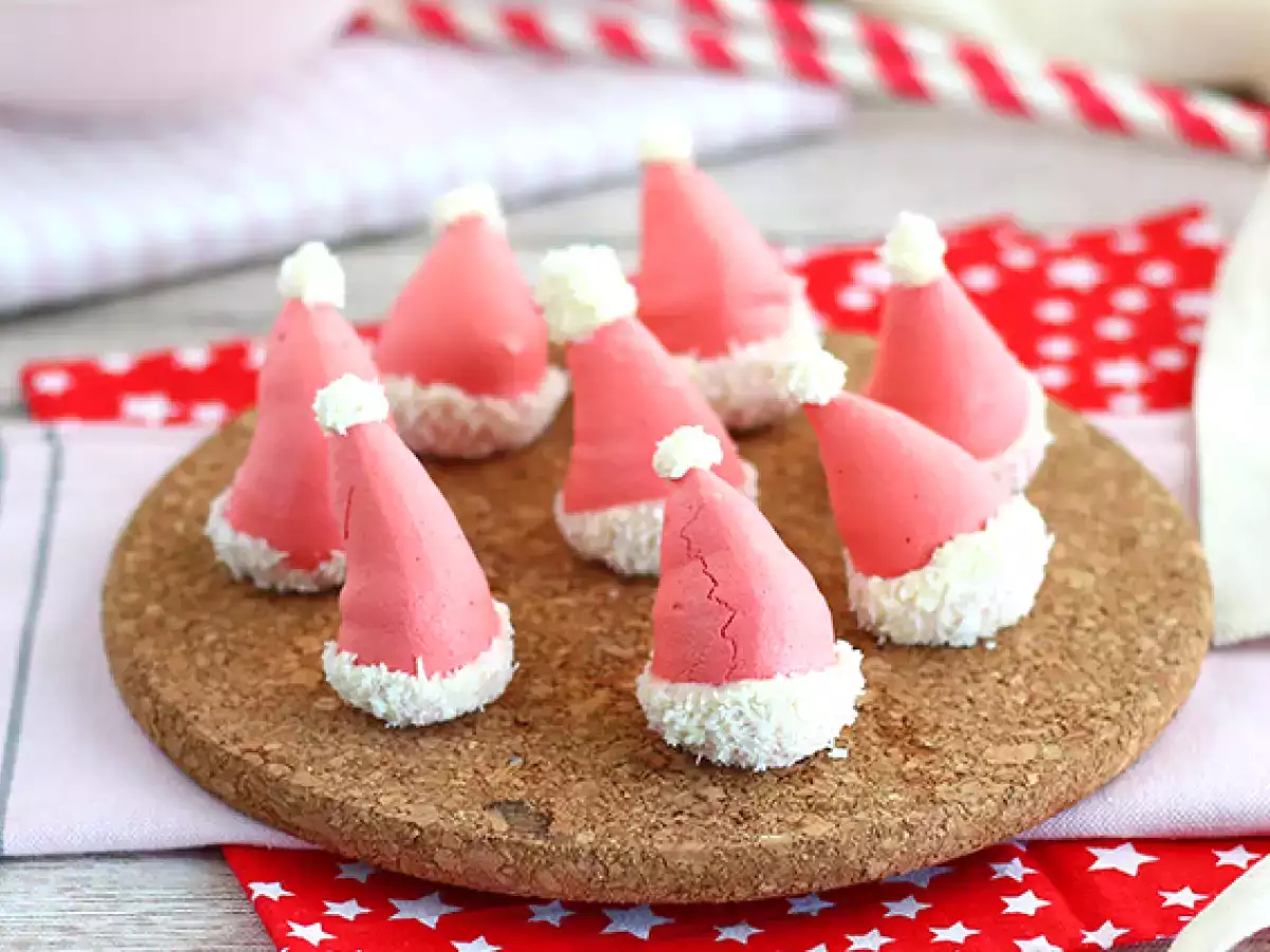 Resep Meringue topi santa