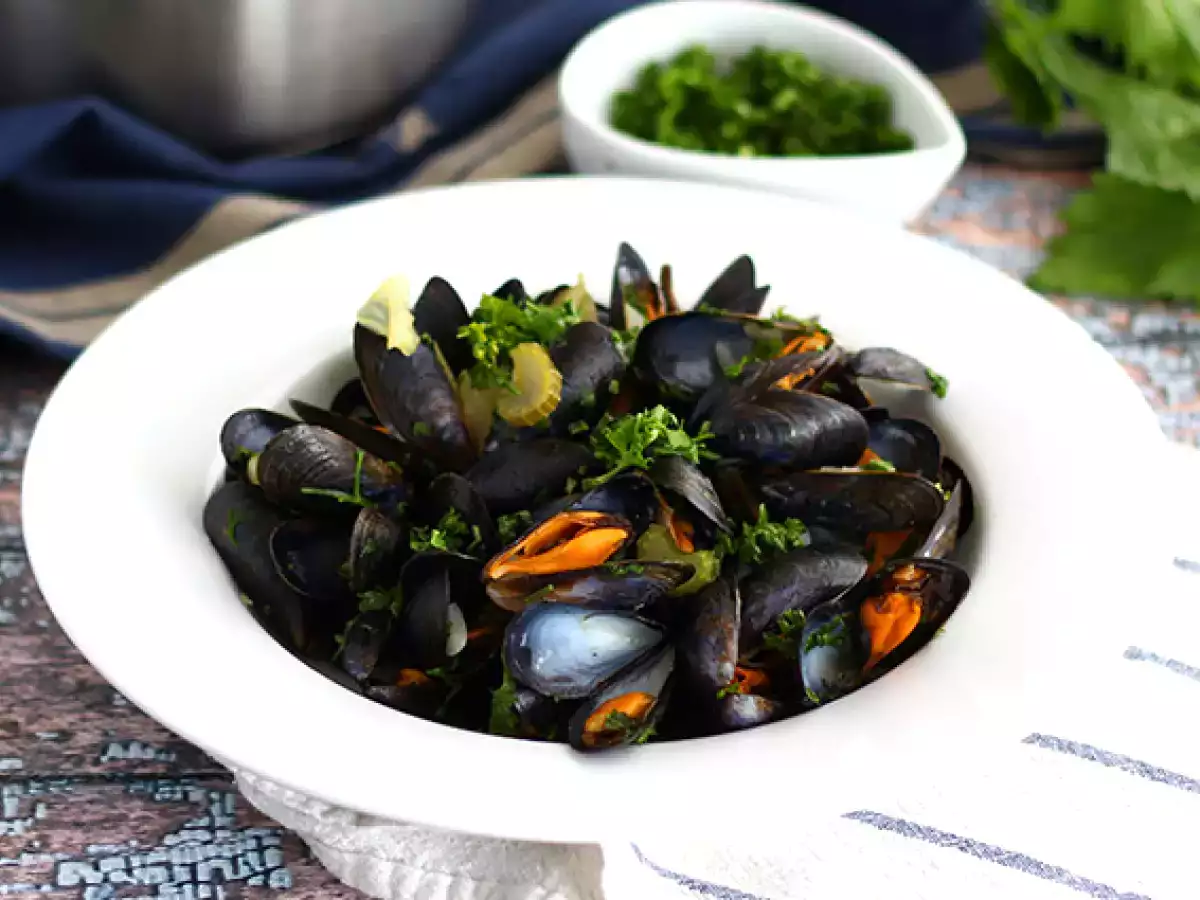 Resep Moules marinières, resep sederhana dan lezat