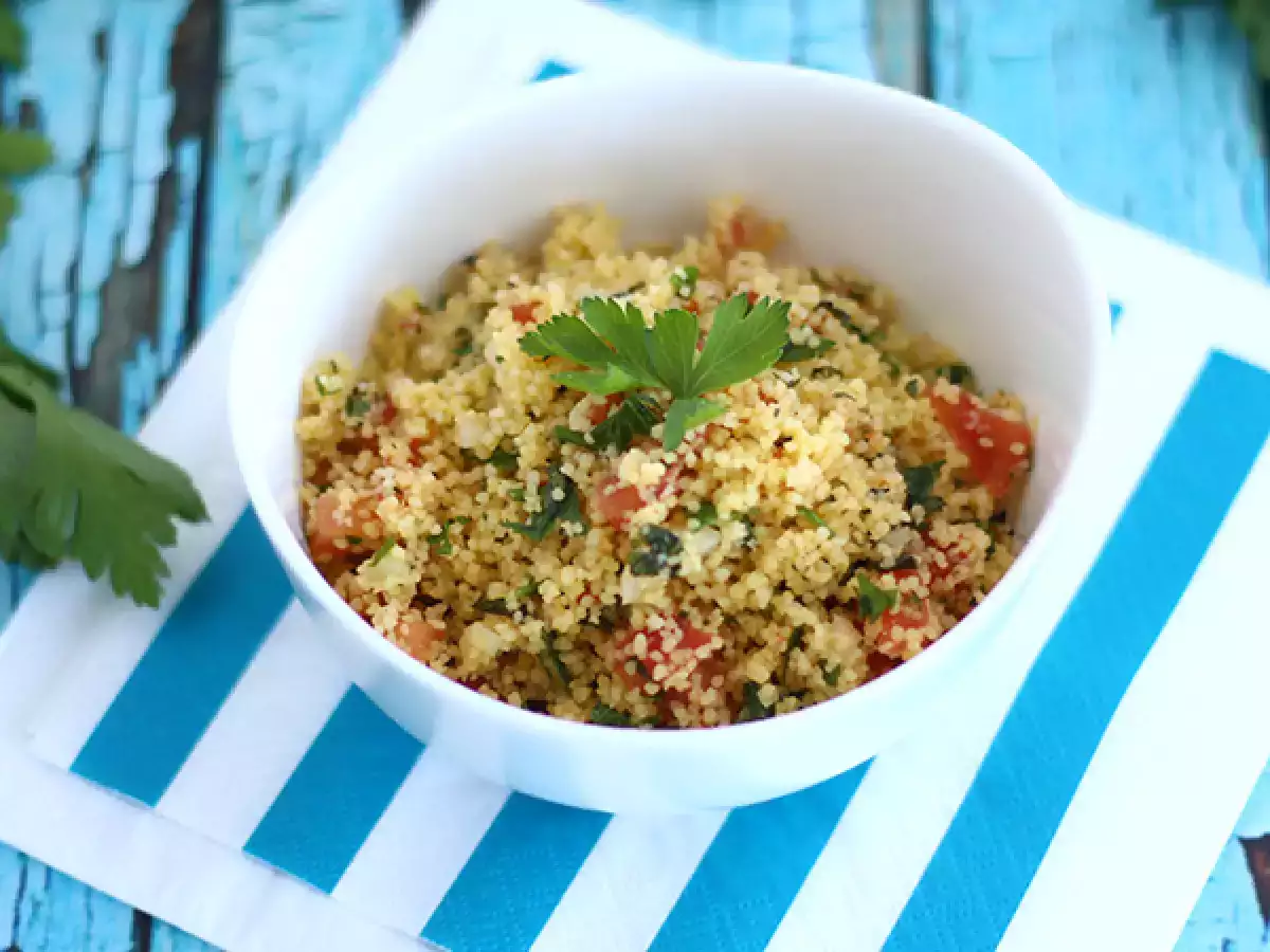 Resep Tabbouleh oriental yang sangat mudah