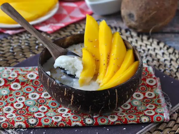 Resep Ketan mangga, hidangan penutup thailand yang sangat menenangkan