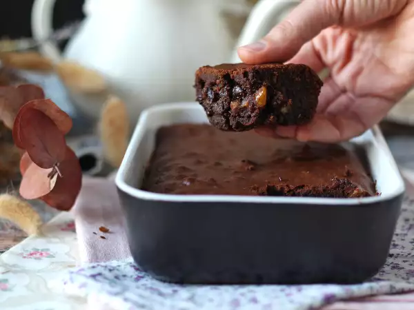 Resep Brownies cokelat dan kenari di penggorengan udara