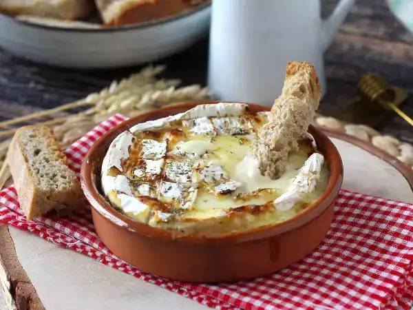 Resep Panggang keju camembert dengan air fryer!