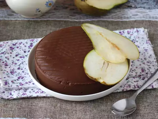 Resep Chocolate pear fudge, hidangan penutup yang sangat mudah dibuat hanya dengan 2 bahan saja!
