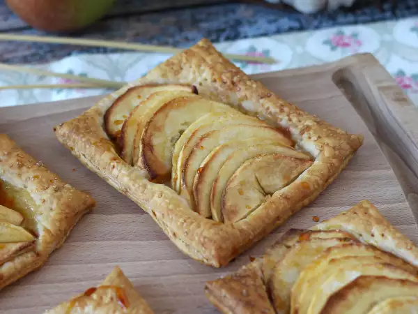 Resep Tart apel tipis
