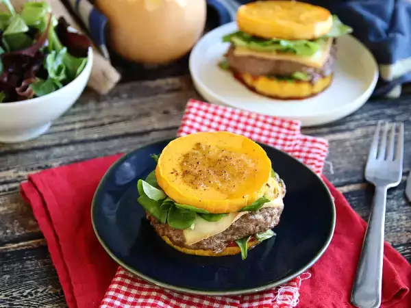 Resep Burger butternut (dijamin bebas roti!)