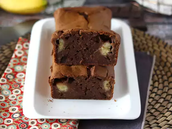 Resep Kue pisang dan cokelat yang ekstra lezat!