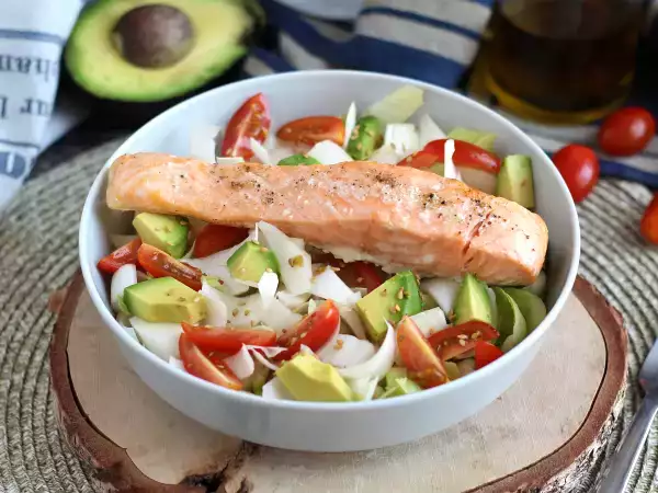 Resep Bagaimana anda memasak steak salmon di dalam oven?