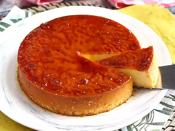 Resep Flan kelapa di cookeo