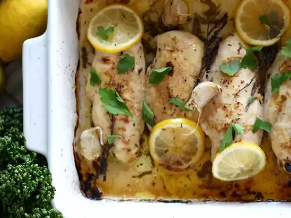 Resep Ayam lemon panggang