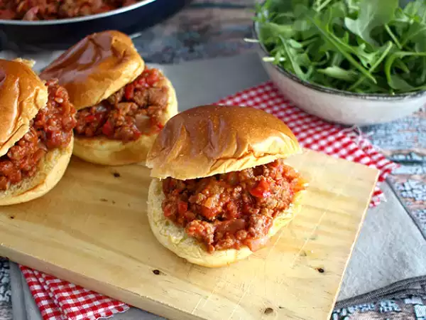 Resep Sloppy joes burger