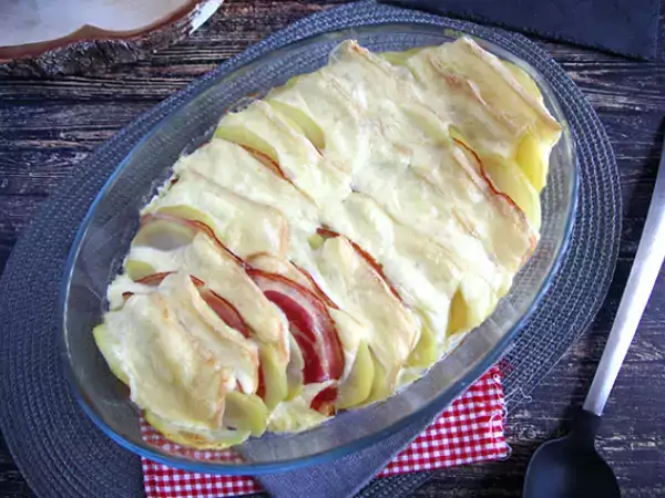 Resep Raclette gratin