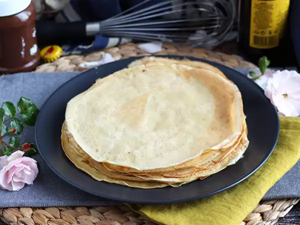 Resep Adonan pancake dengan bir