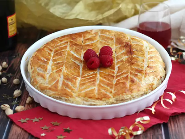 Resep Galette pistachio raspberry pistachio kamboja des rois