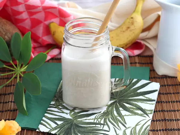 Resep Milkshake pisang vegan
