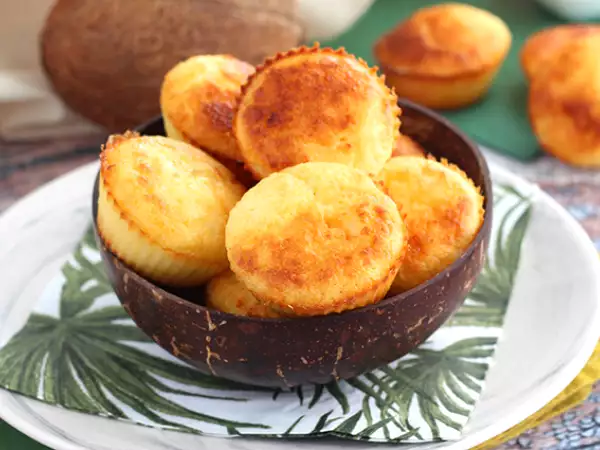 Resep Muffin kelapa brasil - queijadinhas