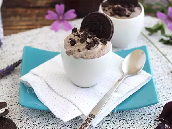 Resep Mousse biskuit oreo