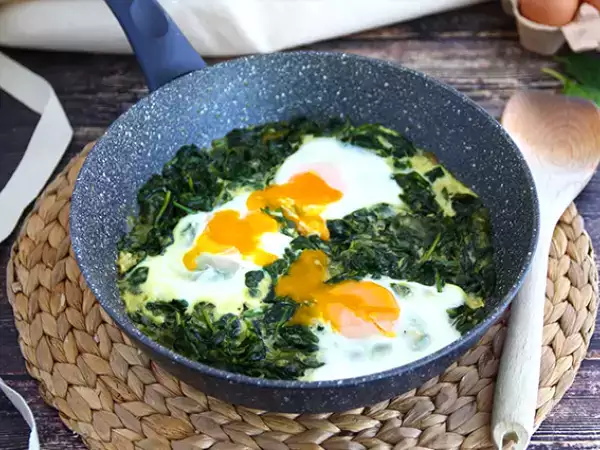 Resep Bayam kocok dan telur