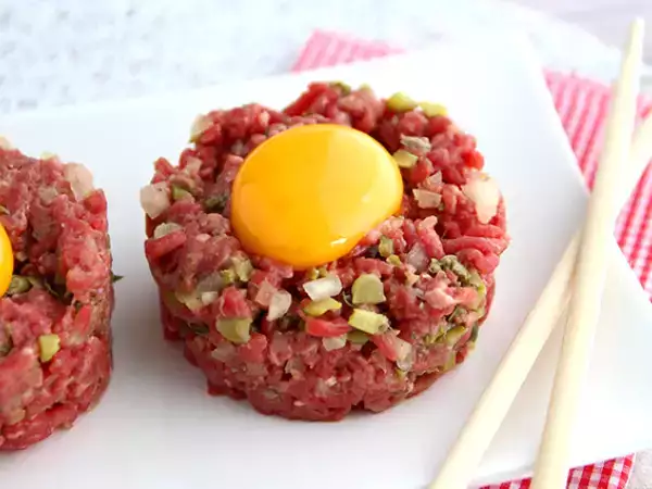 Resep Steak daging sapi tartare