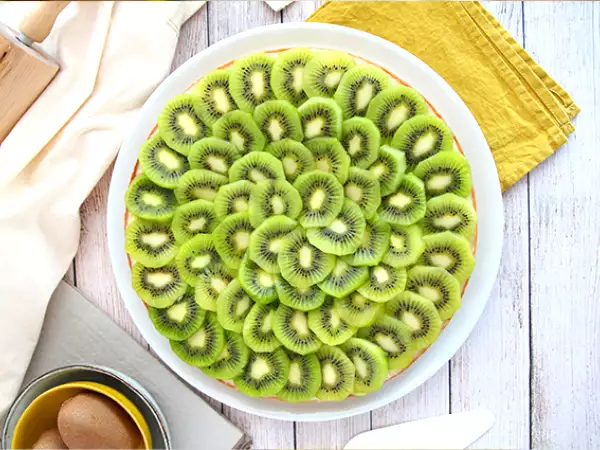Resep Kiwi tart (cepat dan mudah)