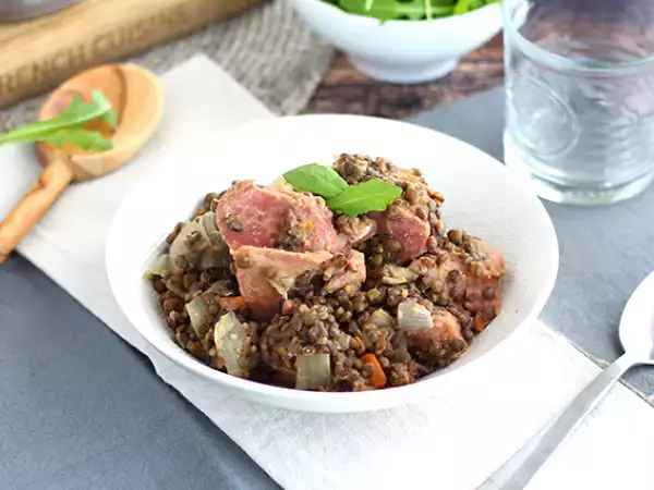 Resep Lentil asin